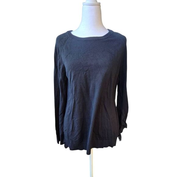 DG2 By Diane Gilman Women's Size Large Black Sweater - Picture 1 of 7